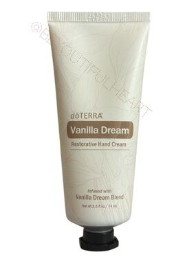 Doterra Vanilla Dream Restorative Hand Cream Infused with Vanilla Dream Blend